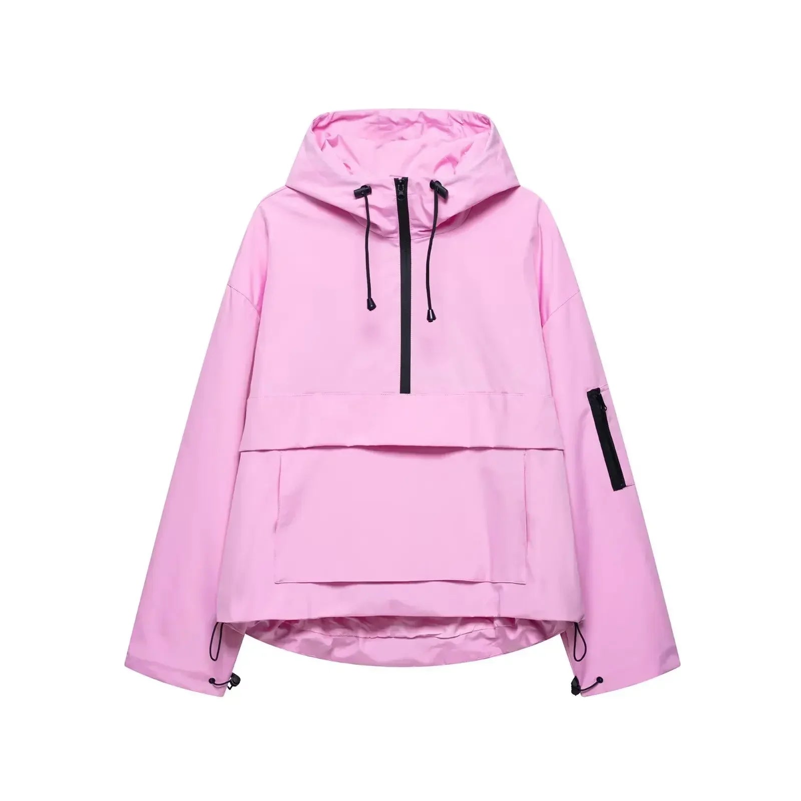 Damen Skijacke Elegante Kapuze Winterjacke - IdealeKleiden