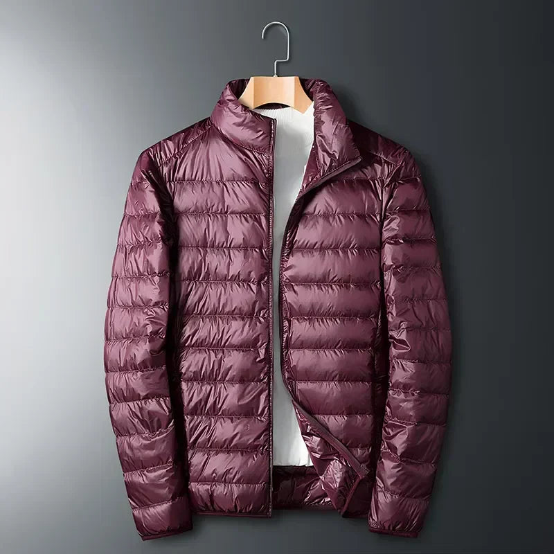 Warme Daunenjacke Damen Slim Fit Wasserfest