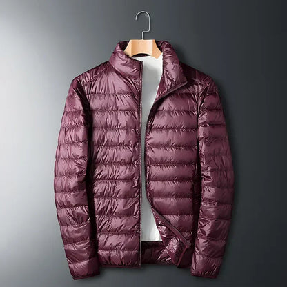 Warme Daunenjacke Damen Slim Fit Wasserfest