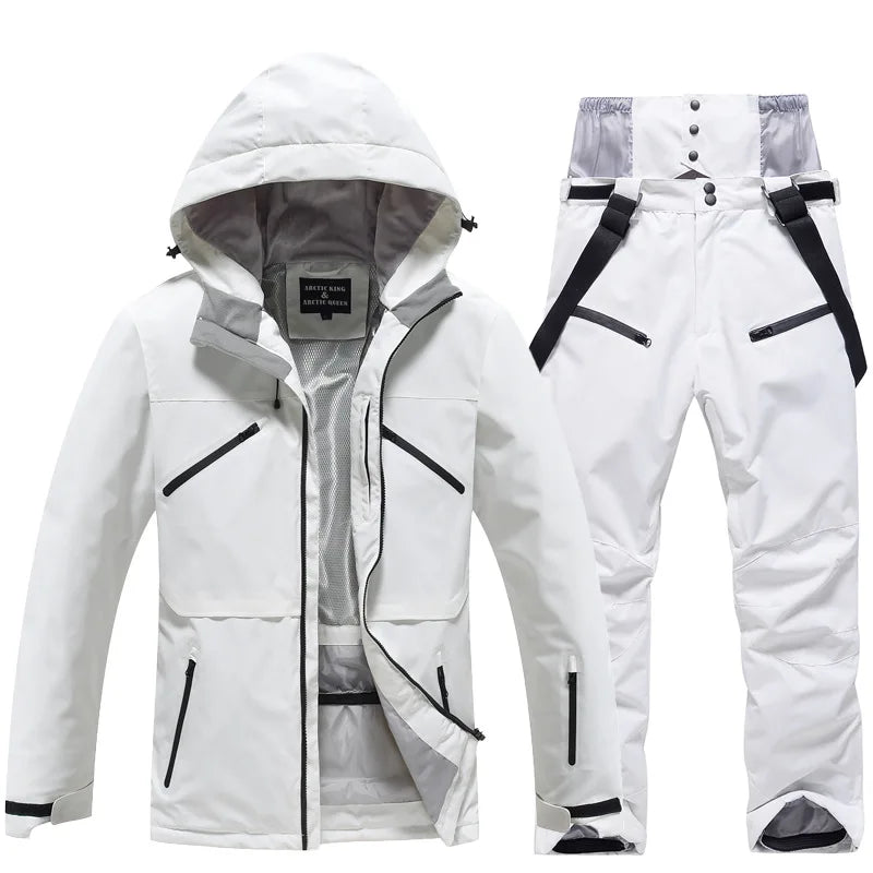Unisex Skianzug 2-teilig Warm Funktionell