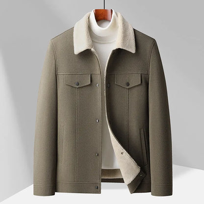 Herren Fleeceweste Warm Kragen