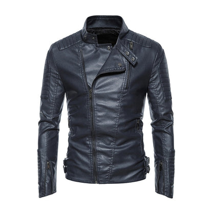 Ryan Storm Lederjacke Biker Stil
