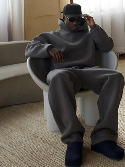 Bequemer Oversized Sportanzug Männer