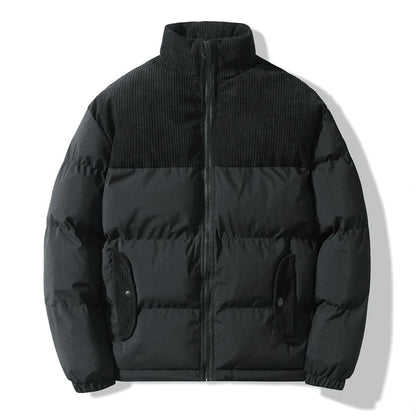 Gepolsterte Unisex-Jacke Corduroy Style