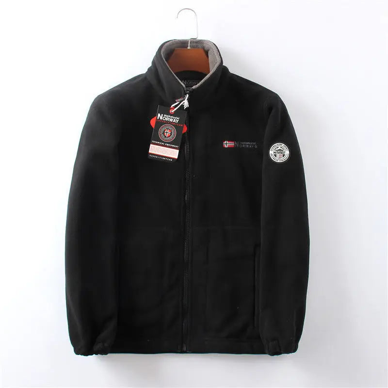 Herren Fleecejacke Warm und Stilvoll Winter