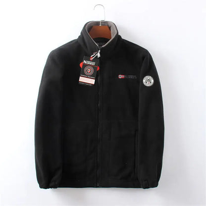Herren Fleecejacke Warm und Stilvoll Winter