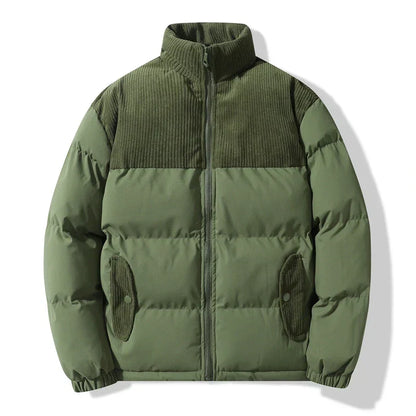 Modische Steppjacke mit Kordelzier