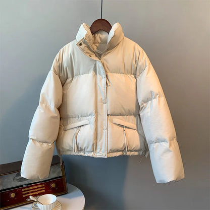 Winterjacke Damen Lässig Oversized - IdealeKleiden