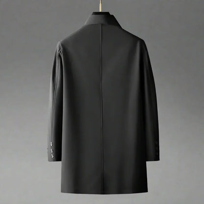 Herren Mantel Klassisch Elegantes Design - IdealeKleiden