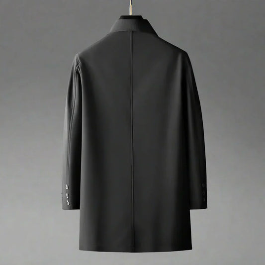 Herren Mantel Klassisch Elegantes Design - IdealeKleiden