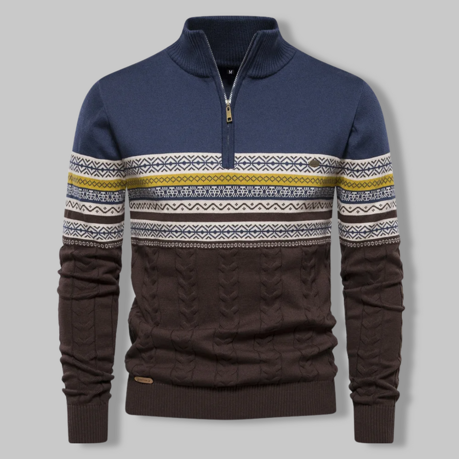 Alpina Pullover Reißverschluss Fleece Warm