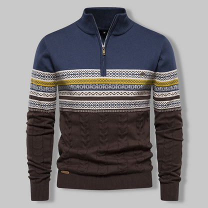 Alpina Pullover Reißverschluss Fleece Warm