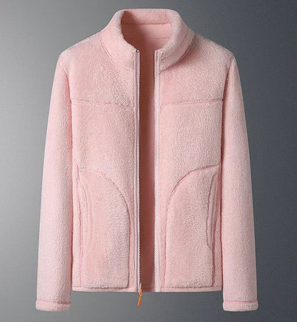 Damen Wintermantel Warm Stehkragen Modern