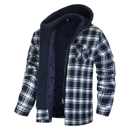 Weiche Karo Hemdjacke Casual Style