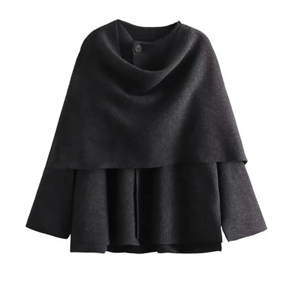 Stylischer Asymmetrischer Winterparka