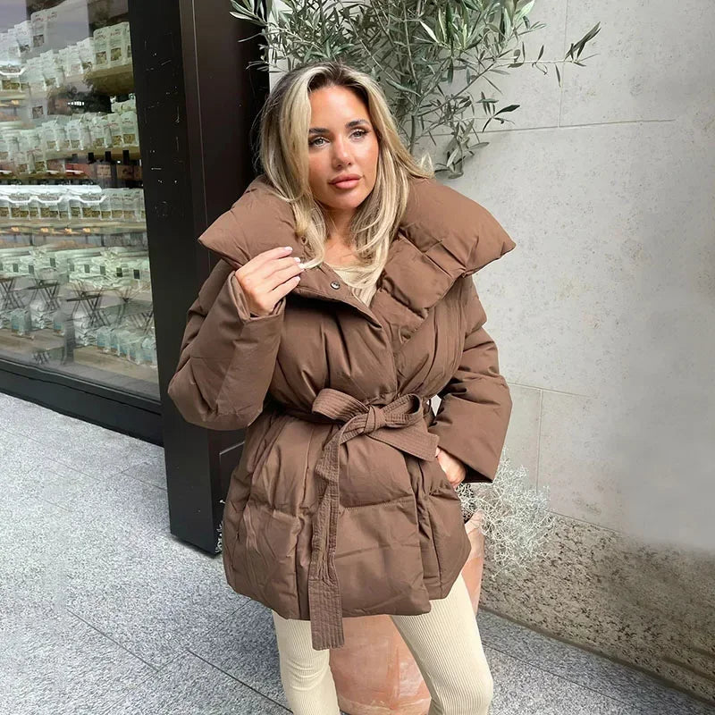 Winterjacke Damen Wattierte Isolierung
