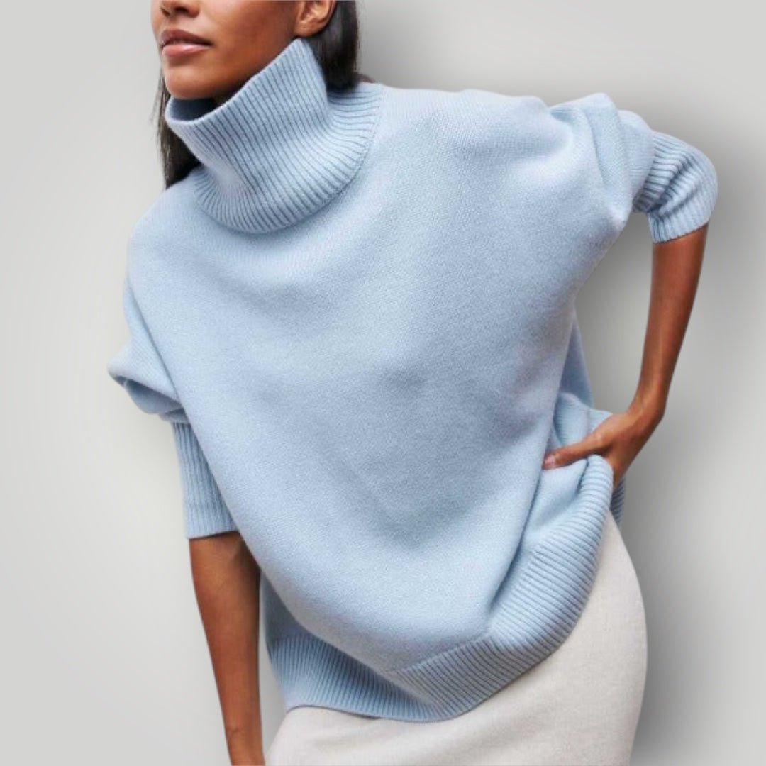 Damen Strickpullover Übergröße Warm