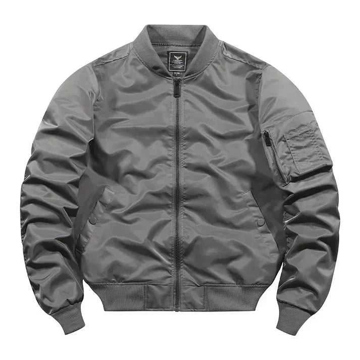 Leder Bomberjacke Fliegerstil