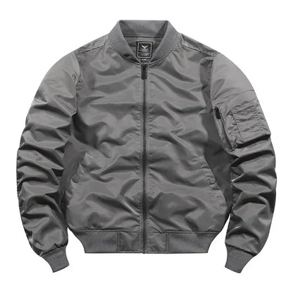 Leder Bomberjacke Fliegerstil