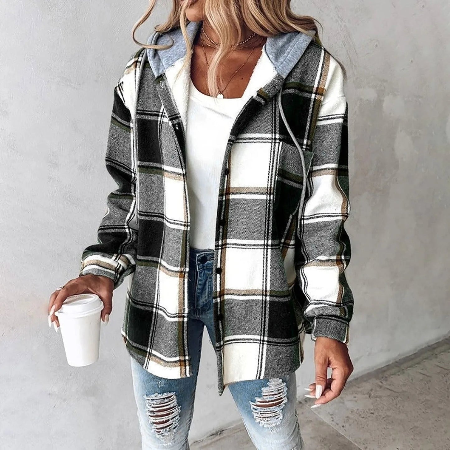 Stilvolle Frauenjacke Elegant Lässig