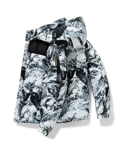 Militär Steppjacke Tarnmuster