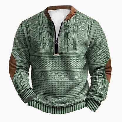 Strickpullover Herbst Winter Zopfmuster