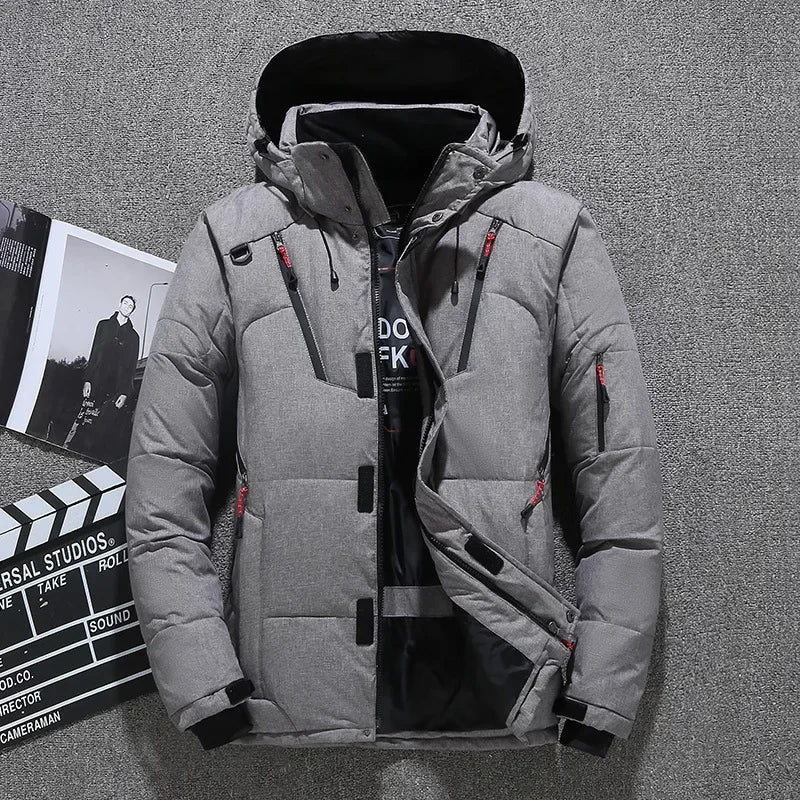 Warme Herren Winterjacke Modern