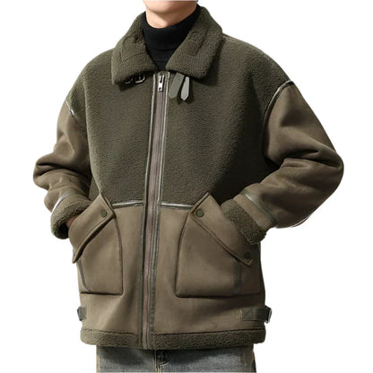 Herren Lederjacke Fliegerstyle