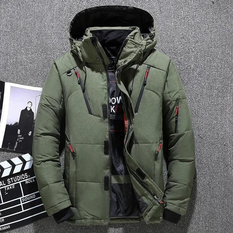 Warme Herren Winterjacke Modern