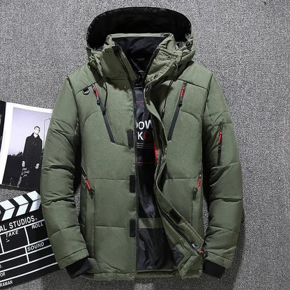 Warme Herren Winterjacke Modern