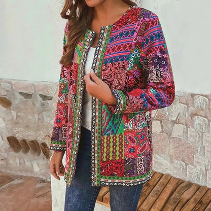 Boho Chic Jacke Damen