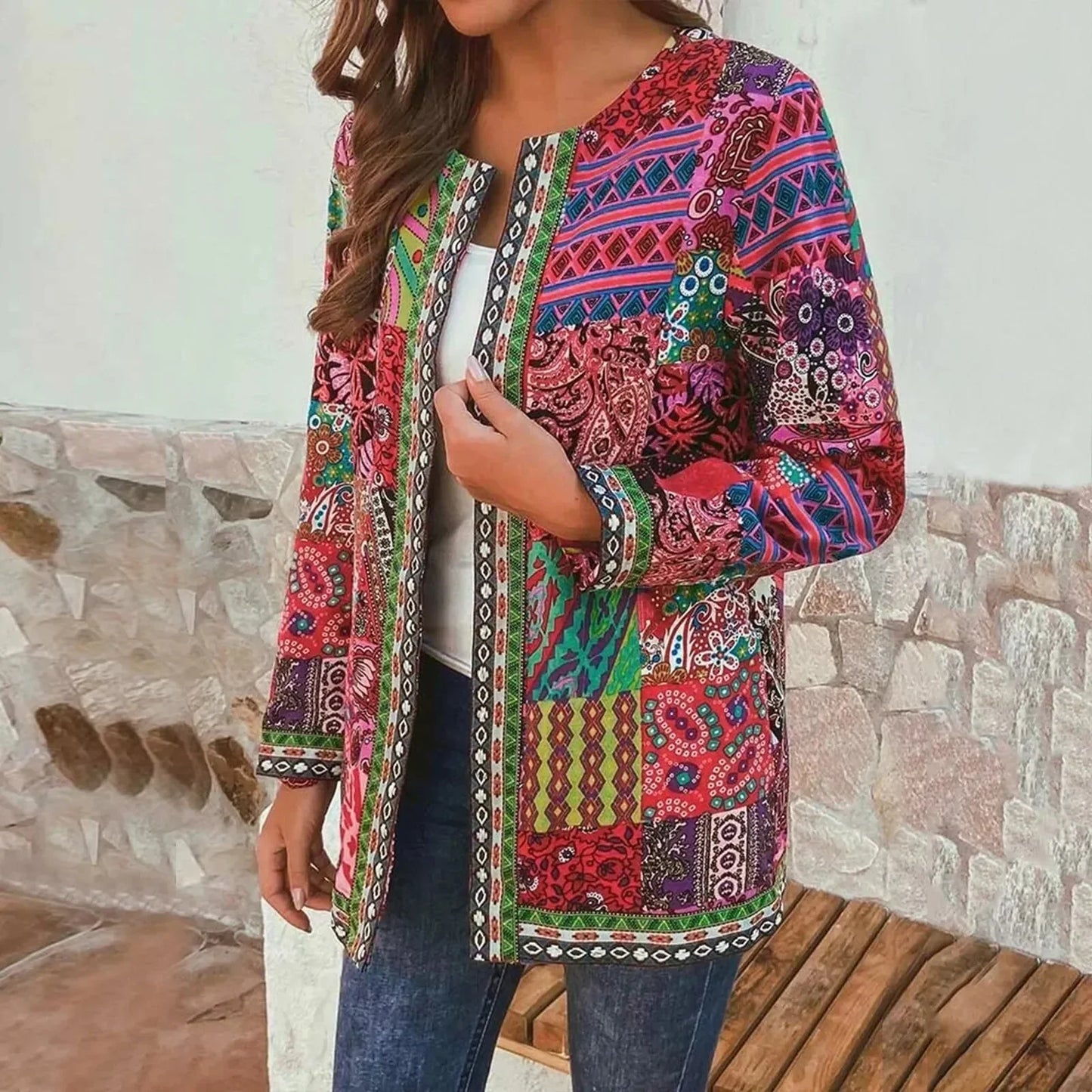 Boho Chic Mantel Frauen