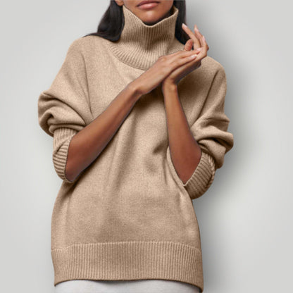 Damen Strickpullover Übergröße Warm
