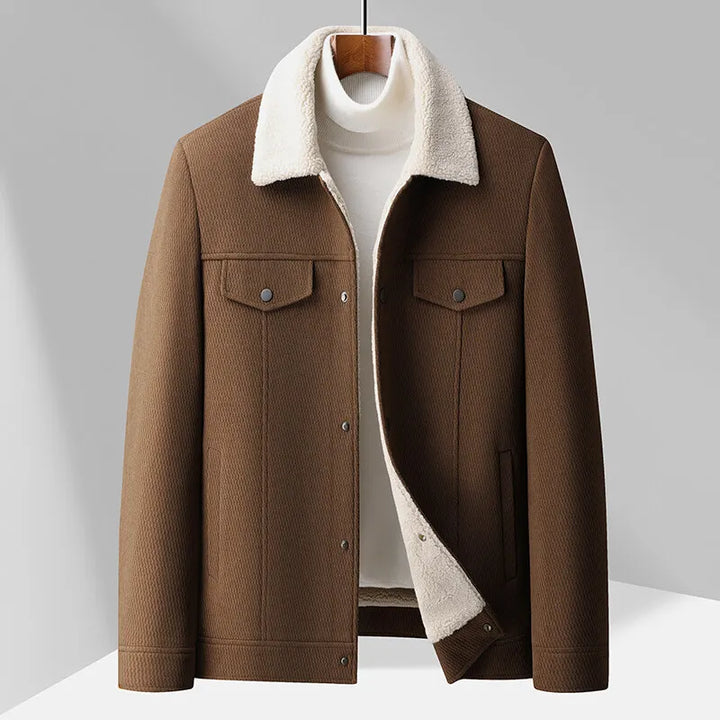 Herren Fleeceweste Warm Kragen
