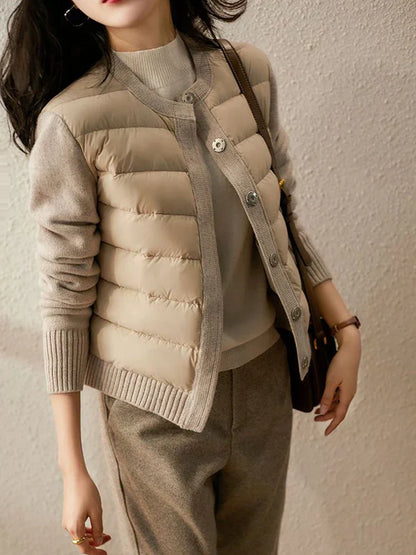 Damen Winterjacke Isoliert Wärme