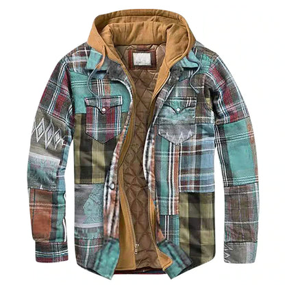 Herren Winterjacke Kapuzenparka - IdealeKleiden