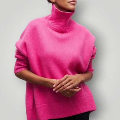 Damen Strickpullover Übergröße Warm