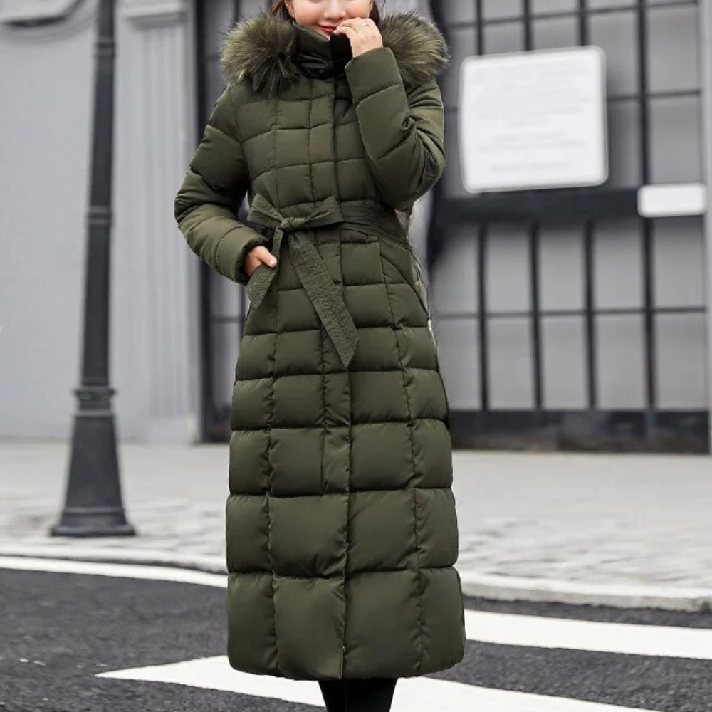 Warme Damenwinterjacke Quilted Style