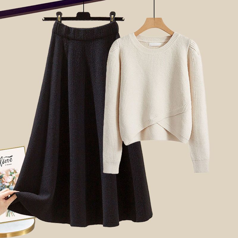 Stilvolles Kleid Set Damenmode Modern