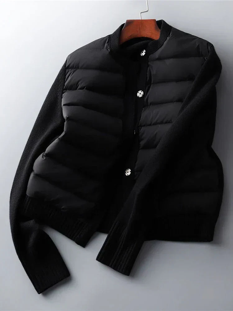 Modische Cardiganjacke Mit Knöpfen