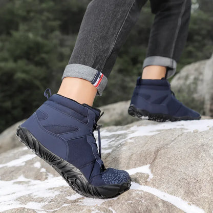 Leichte Winterstiefel Barfußschuhe Warm