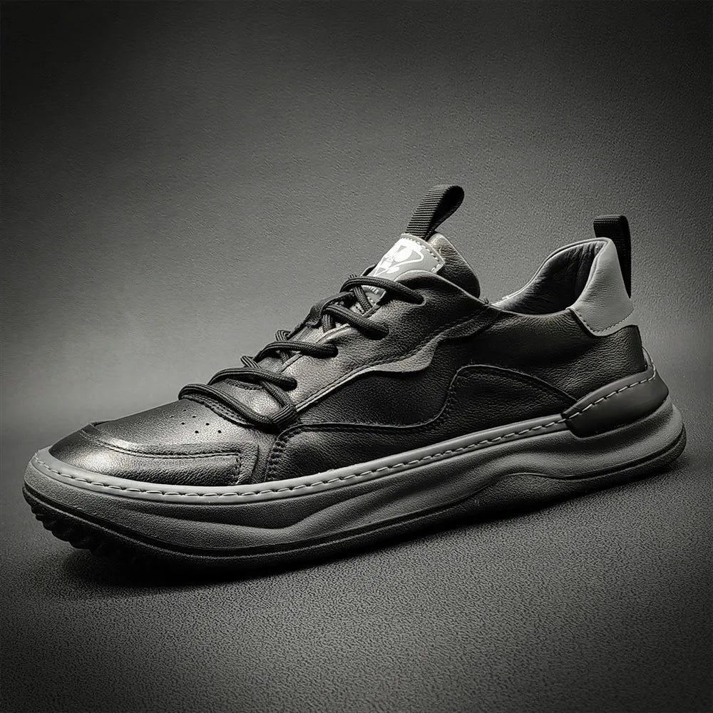 Italienische Sneaker edles Leder