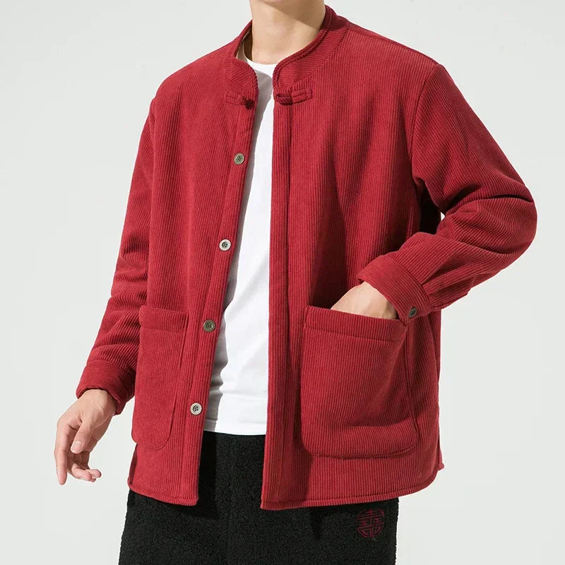 Corduroy Jacke Bequem Lässig