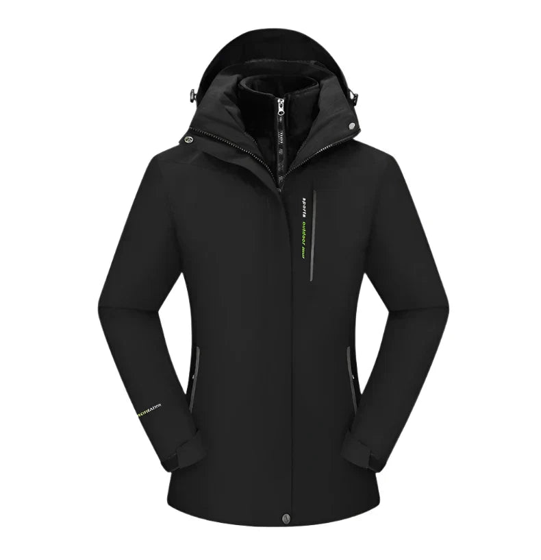 Praktische Wanderojacke 3-in-1 Fleece Isolierung