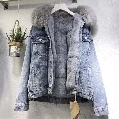 Modische Damen Jeansjacke