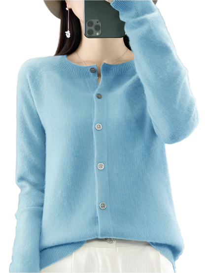 Damen Winterjacke Langärmelig Mit Pullover