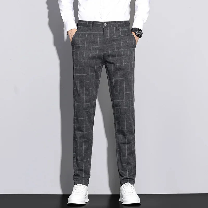 Herren-Hose Streifenmuster Moderner Look