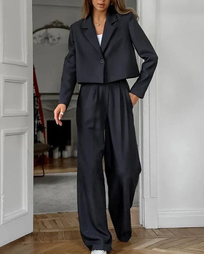 Praktisches Büro-Outfit für Frauen Zweiteiler