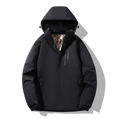 Frauen Skijacke Colorblock Warm Winter