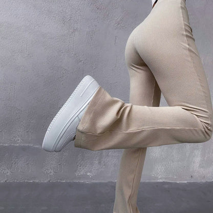 Elegante Damen Hose Mit Weichem Stoff